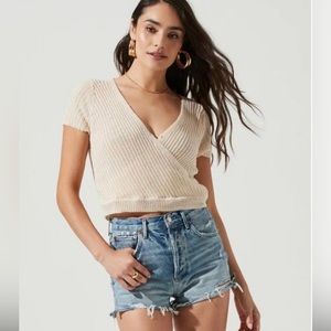 ASTR the label top never worn